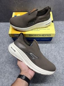 Skecher.s Go-Walk Slip-on Shoes Brown