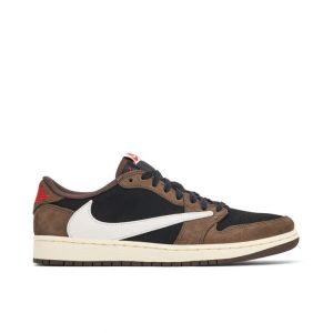Nik_e Air Jordan Retro 1 Low X Travis Scott Dark Mocha 389