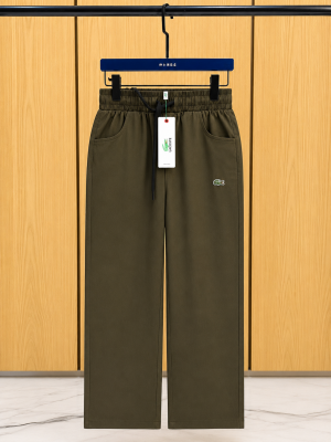 Lacost-e IMPORTED STORE ARTICLE linen fabric PANT