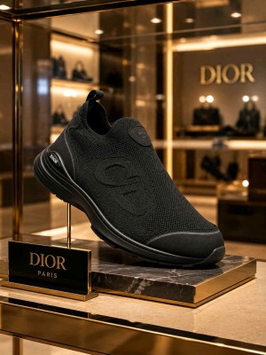 Dio r B30 Countdown Black Technical Mesh Sneaker