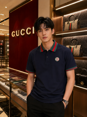 GUCC-I PREMIUM POLO TSHIRT PREMIUM QUALITY 