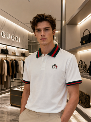 GUCC-I PREMIUM POLO TSHIRT PREMIUM QUALITY 