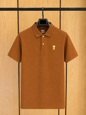 AMI PARIS IMPORTED STORE ARTICLE POLO T-SHIRT