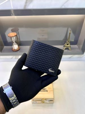 Lacost_e Black Premium Wallet Fa 722