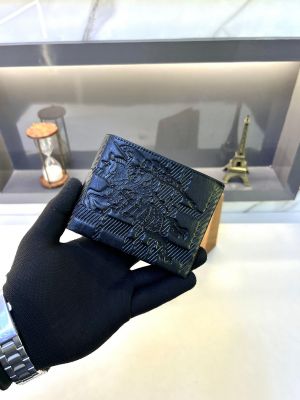 Burberr_y Black Premium Quality Wallet Fa 770