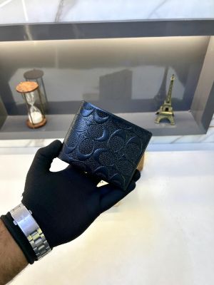 Coac_h Wallet Black Premium Quality Fa 768