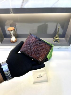 Gucc_i Brown Ten Premium Quality Wallet Fa 767 