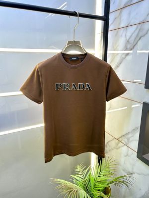 Prad a Brown Premium Round Neck T-shirt F3814-BR