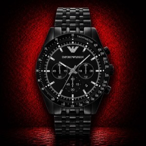 Authentic Grade Emporio Arman Stainless Steel Chronograoh Watch