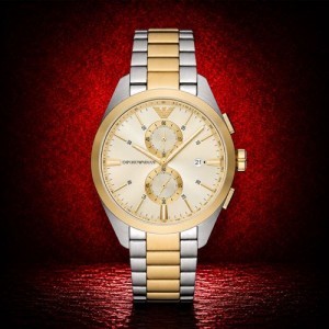 Authentic Grade Emporio Arman Stainless Steel Chronograoh Watch