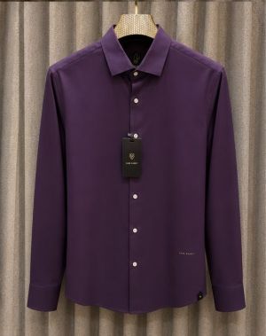 SALE RARE RABBIT PREMIUM GIZA PURPLE SHIRT