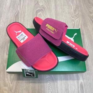 WMNS Pum.a Leadcat Palermo Foil Pink Black Slides