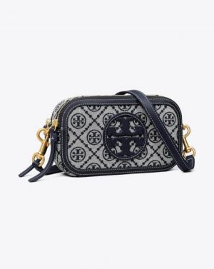 Tor_y burch miller camera crossbody bag with dust bag