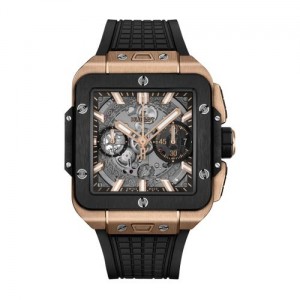 Hublot Square Bang Unico Titanium Black Rose Gold