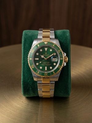 Role_x Oyster Perpetual Submarine 2Ton-Gold-Green 241