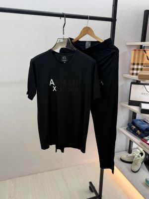 Arman_i Exchange Black Imported Premium Track Suit With Brand Carry Bag F3824-BL