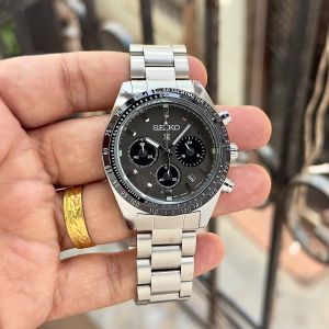 Seiko Prospex Speedtimer Chronograph  silver -gray