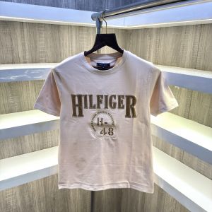 Tommy Hilfige r Round Neck Store Article T-shirt (  Cream )