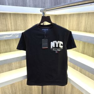 Tommy Hilfige r Round Neck Store Article T-shirt ( Black )