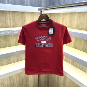 Tommy Hilfige r Round Neck Store Article T-shirt ( Red )