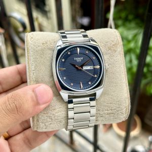 Tisso_t 1853 Day Date Silver Nav