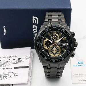 EDIFICE CASIO BLACK WATCH PREMIUM QUALITY