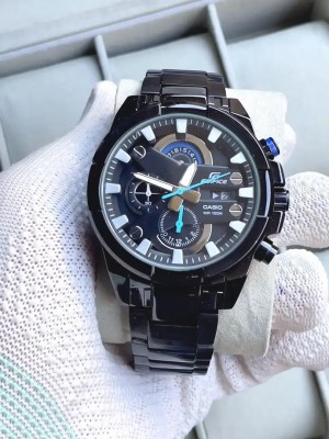 EDIFICE CASIO BLACK WATCH PREMIUM QUALITY