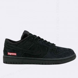 Nikee Sb Dunk Low x Supreme black
