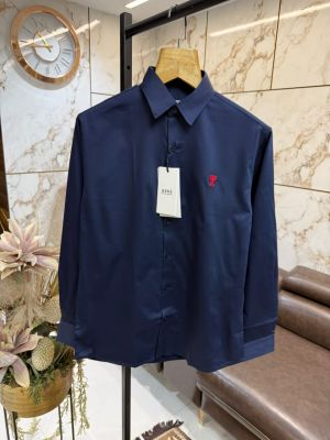 AMI PREMIUM CLASSIC SHIRT-S 1294 NAVY