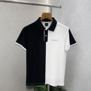 Hacket_t White Black Premium Polo Neck Tshirt 546