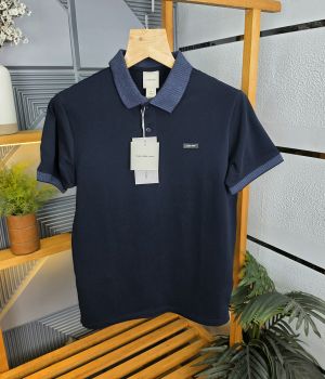 Ck Collor T Shirt Navy  K247-NY