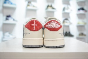 loui s vuitton x travis scott beige grey