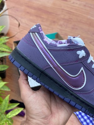 concep t x nik e dunk low sb purple lobster