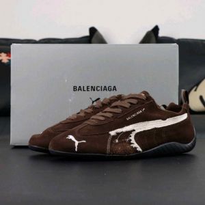 Pum aa Balenciagaa X Pumaa Speedcat Brown