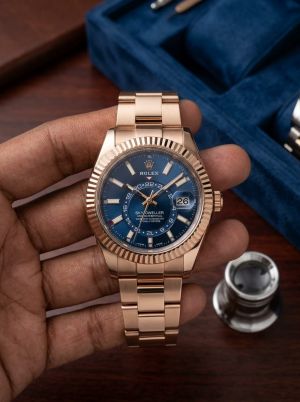 Role_x Oyster perpetual copper Sky Dweller