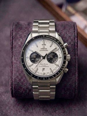 Omeg_a Crono Silver White 286