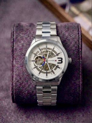 Tommy_Hilfige_r Automatic Skeleton Silver White 296