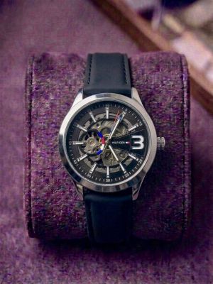 Tommy_Hilfige_r Automatic Skeleton Leather Belt 305
