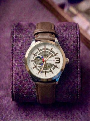 Tommy_Hilfige_r Automatic Skeleton Leather Belt 308