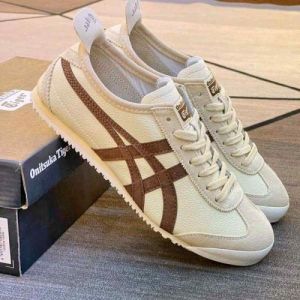 tiger mexico 66 vintage beige suede brown (773) 
