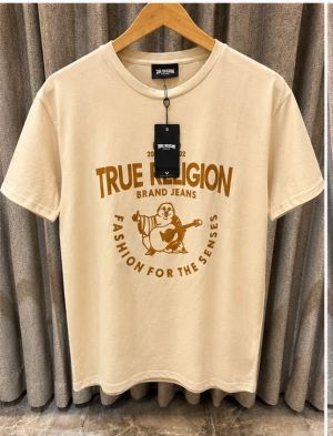 TRUE RELIGION PREMIUM BEIGE IMPORTED TSHIRT