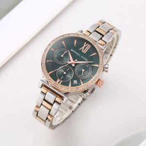 Michael Kor_s Sofie 2Ton-Copper-Green