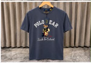 RALP_H LAUREN PREMIUM BLUE PRINTED TSHIRT