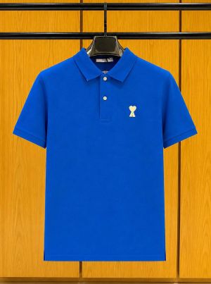 AMI PARIS IMPORTED STORE ARTICLE POLO T-SHIRT