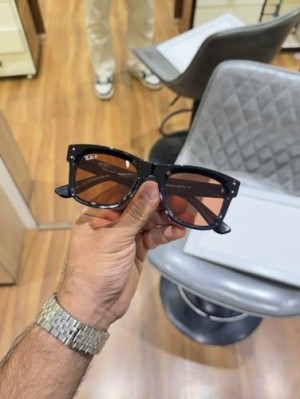 R B 0502 Black Red Candy Wayfarer Shades With OG Kit