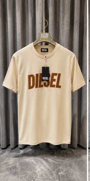 DIESE_L BEIGE  BROWN PREMIUM IMPORTED TSHIRT