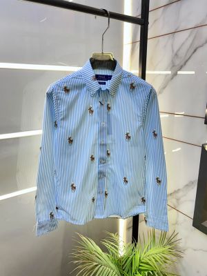 Ralp h Lauren Polo Sky Lining Premium Oxford Lycra Shirt F3898-SK1