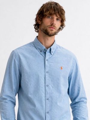 RALP-H L-AUREN P-OLO IMPORTED STORE ARTICLE SHIRT  leelan fabric