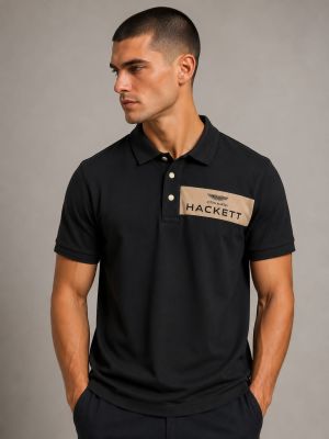 HACKE T_London_Premium_quality_Store_Article_Collar_Neck_POLO_Tshirt_GZ_0216