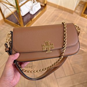 Toryy Burch Britten Small Convertible Shoulder Bag With Original Box & DustCover